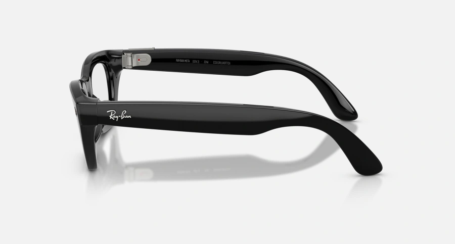 Смарт-окуляри Ray-Ban | Meta Zena [Gen 3] Standard Shiny Black Frame / Clear Lenses (RW4015 601/SB 49-22)