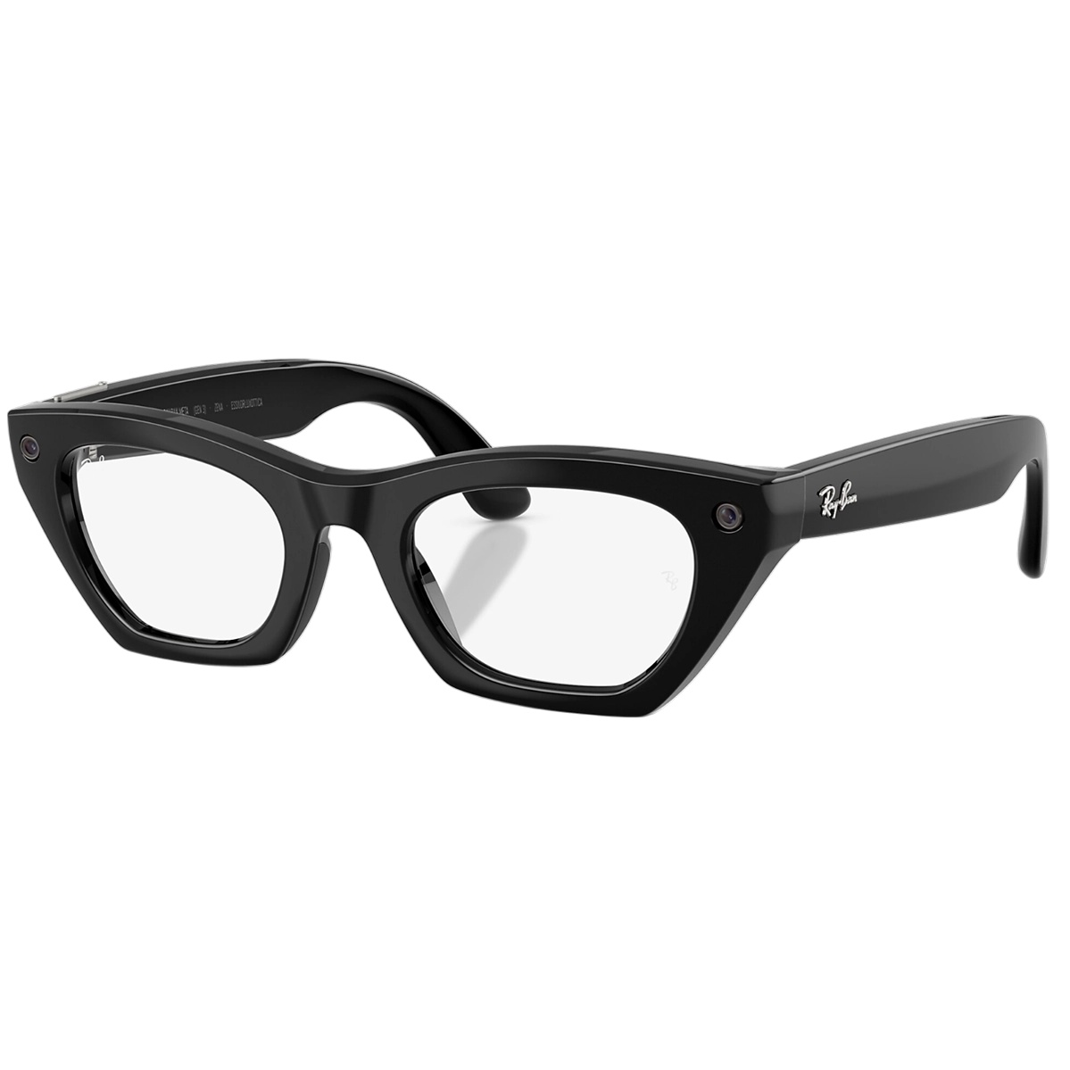 Смарт-окуляри Ray-Ban | Meta Zena [Gen 3] Standard Shiny Black Frame / Clear Lenses (RW4015 601/SB 49-22)