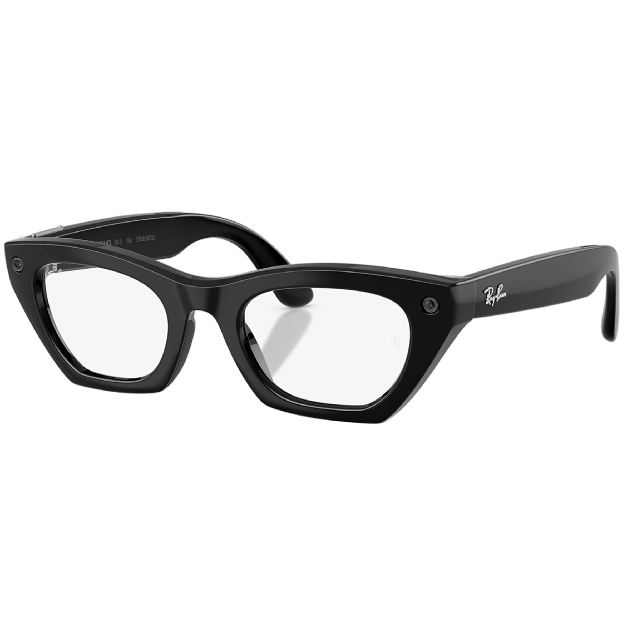 Смарт-окуляри Ray-Ban | Meta Zena [Gen 3] Standard Shiny Black Frame / Clear Lenses (RW4015 601/SB 49-22)