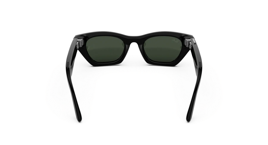 Смарт-окуляри Ray-Ban | Meta Zena [Gen 3] Standard Shiny Black Frame / Clear to Green Transitions Lenses (RW4015 601/1M 49-22)