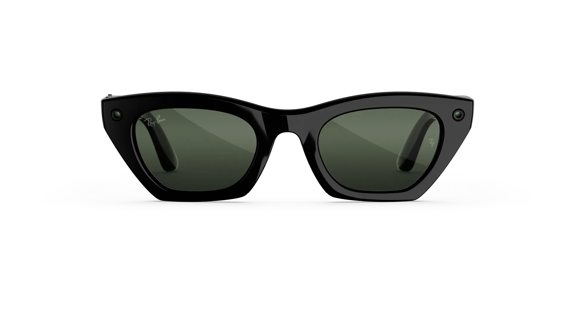 Смарт-окуляри Ray-Ban | Meta Zena [Gen 3] Standard Shiny Black Frame / Clear to Green Transitions Lenses (RW4015 601/1M 49-22)