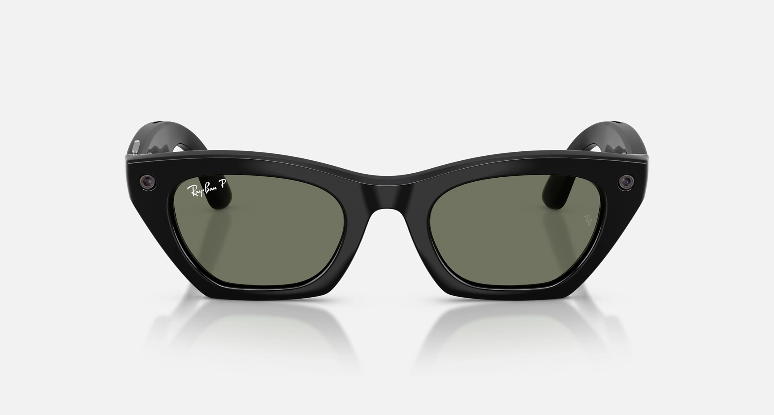 Смарт-окуляри Ray-Ban | Meta Zena [Gen 3] Standard Shiny Black Frame / Green Polarized Lenses (RW4015 601/9A 49-22)