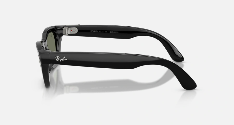 Смарт-окуляри Ray-Ban | Meta Zena [Gen 3] Standard Shiny Black Frame / Green Polarized Lenses (RW4015 601/9A 49-22)
