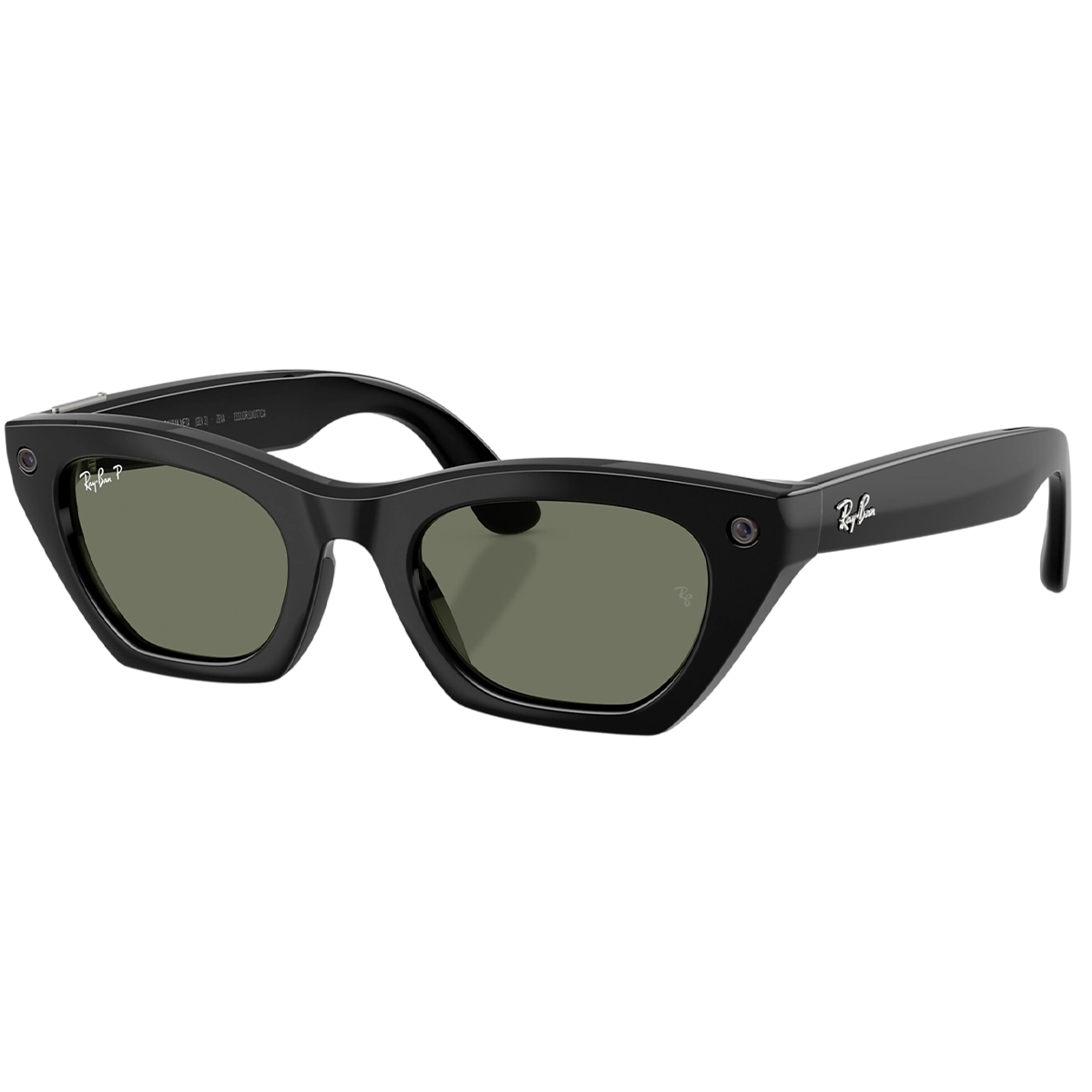 Смарт-окуляри Ray-Ban | Meta Zena [Gen 3] Standard Shiny Black Frame / Green Polarized Lenses (RW4015 601/9A 49-22)