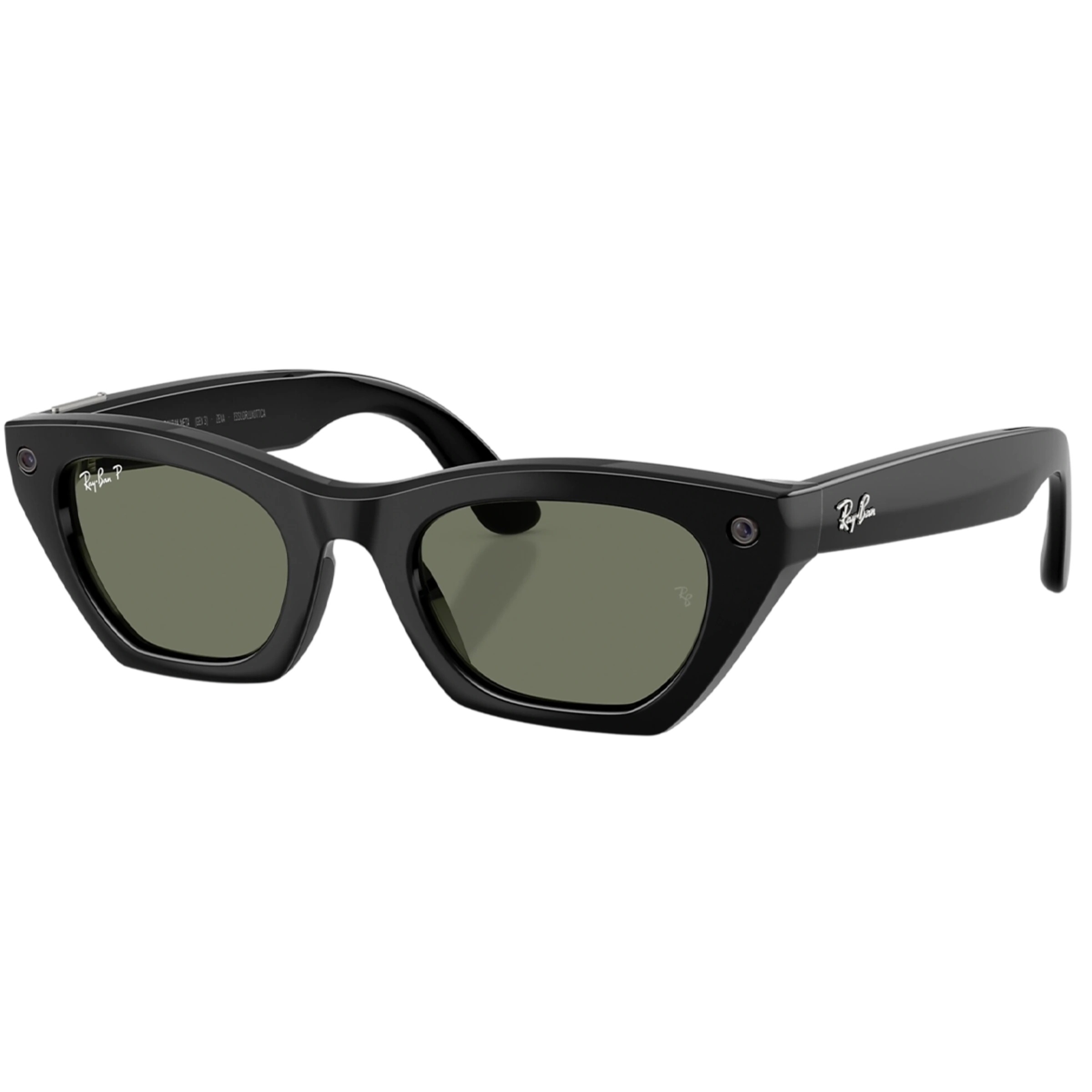 Смарт-окуляри Ray-Ban | Meta Zena [Gen 3] Standard Shiny Black Frame / Green Polarized Lenses (RW4015 601/9A 49-22)