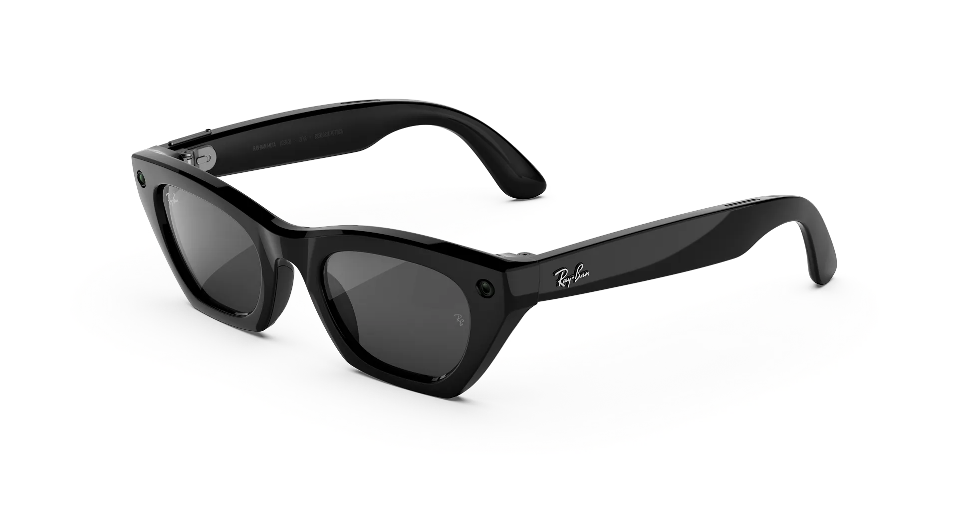 Смарт-окуляри Ray-Ban | Meta Zena [Gen 3] Standard Shiny Black Frame / Grey Lenses (RW4015 601/87 49-22)