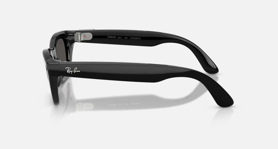 Смарт-окуляри Ray-Ban | Meta Zena [Gen 3] Standard Shiny Black Frame / Grey Lenses (RW4015 601/87 49-22)