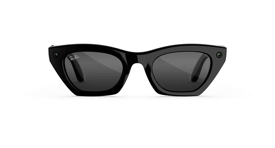 Смарт-окуляри Ray-Ban | Meta Zena [Gen 3] Standard Shiny Black Frame / Grey Lenses (RW4015 601/87 49-22)