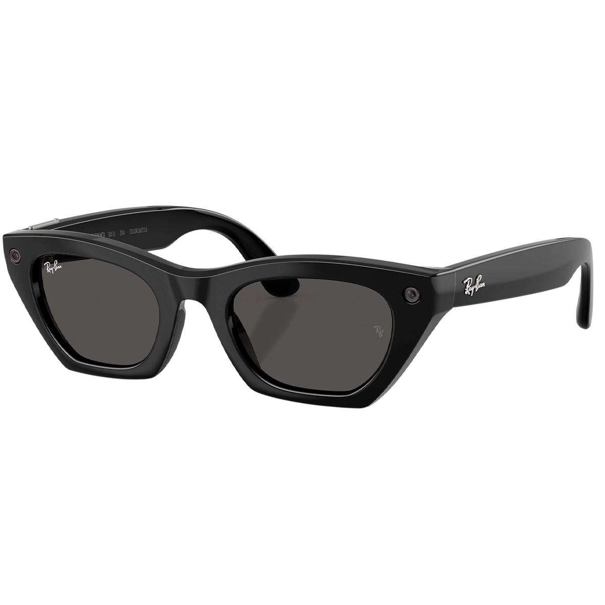 Смарт-окуляри Ray-Ban | Meta Zena [Gen 3] Standard Shiny Black Frame / Grey Lenses (RW4015 601/87 49-22)