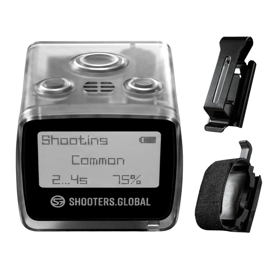 Стрелковый таймер SG Timer GO с клипсами Pocket и Quick release