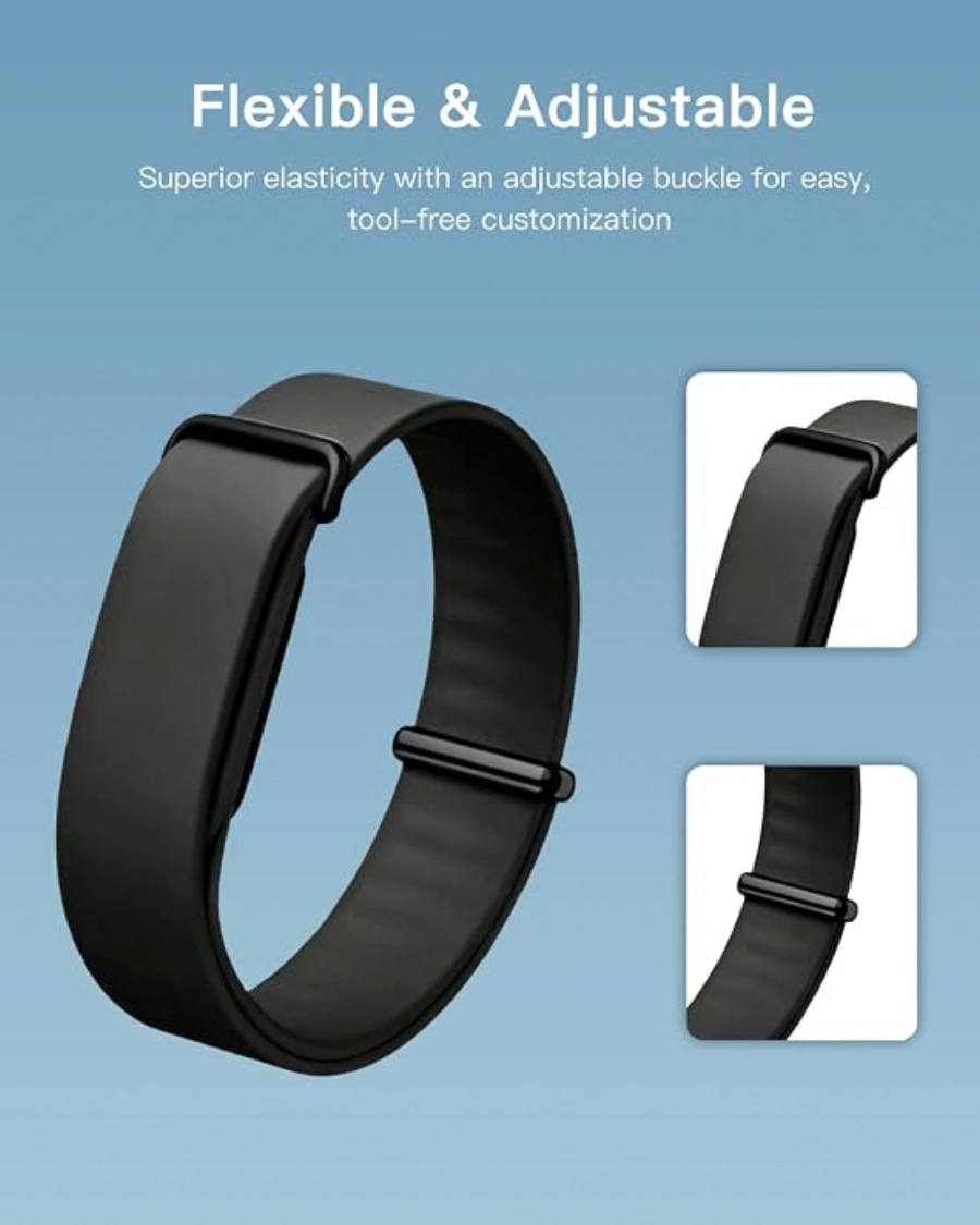Силіконовий ремінець для Google Fitbit Air - Black