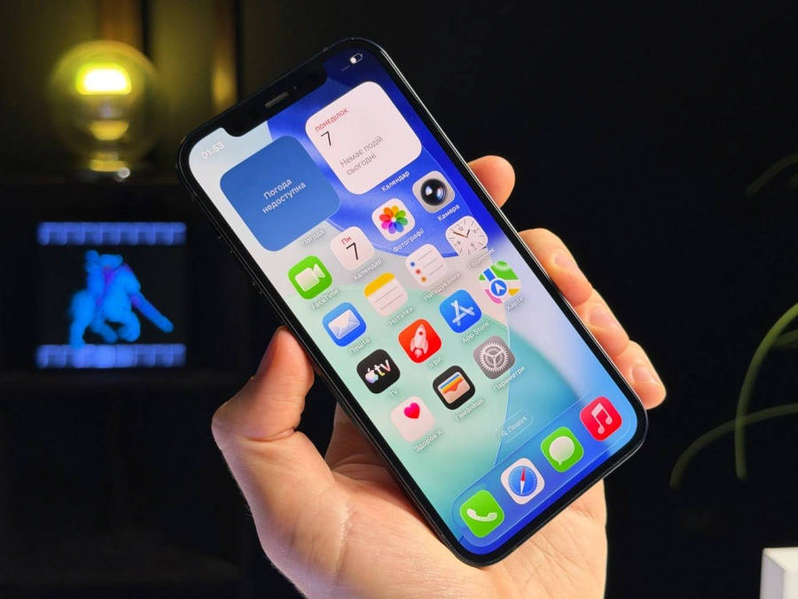 ВЖИВАНИЙ Б/У Apple iPhone 12 128GB Black (MGHC3, MGJA3) - Стан: гарний | Акумулятор: 100% | Комплектація: повний | Гарантія: 3 міс.