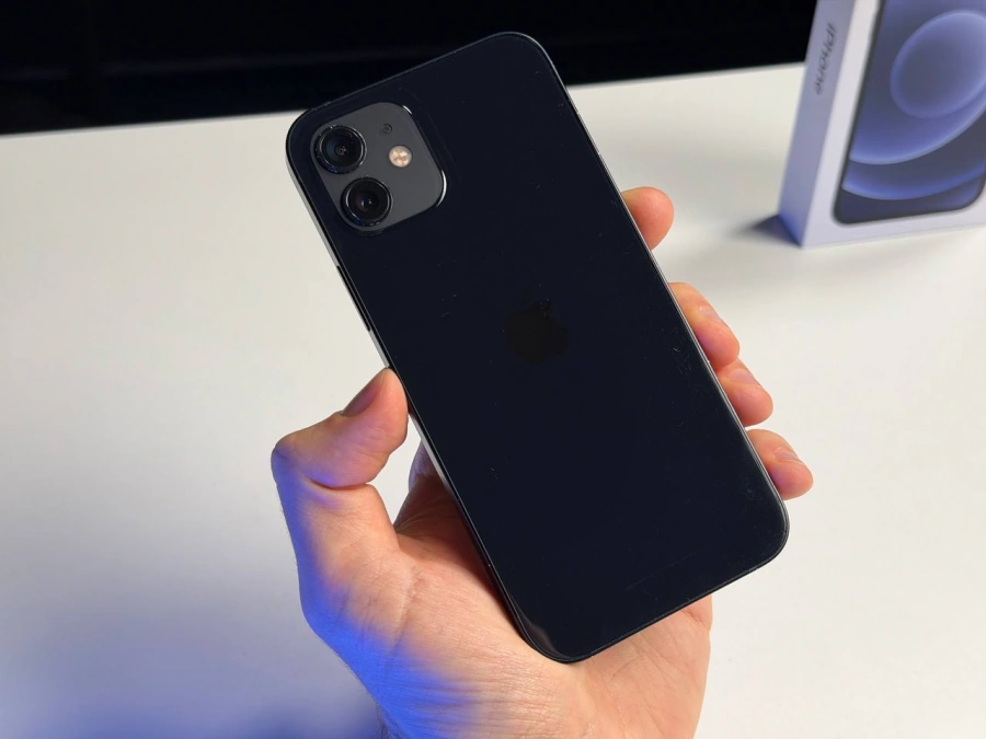 ВЖИВАНИЙ Б/У Apple iPhone 12 128GB Black (MGHC3, MGJA3) - Стан: гарний | Акумулятор: 100% | Комплектація: повний | Гарантія: 3 міс.