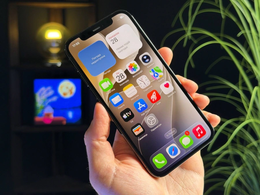 ВЖИВАНИЙ Б/У Apple iPhone 12 Pro 128GB Graphite (MGLN3, MGMK3) - Стан: гарний | Акумулятор: 100% | Комплектація: iPhone, кабель | Гарантія: 3 міс.