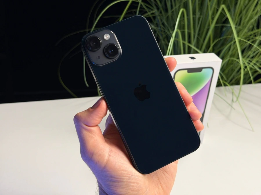 ВЖИВАНИЙ Б/У Apple iPhone 14 128GB Midnight (MPUF3) - Стан: гарний | Акумулятор: 100% | Комплектація: повний | Гарантія: 3 міс.