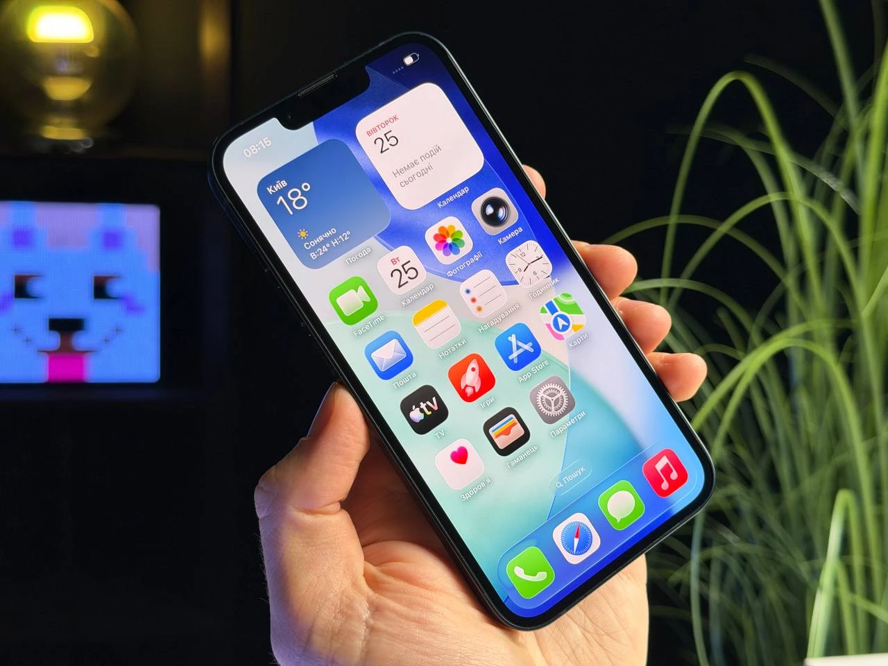 ВЖИВАНИЙ Б/У Apple iPhone 14 128GB Midnight (MPUF3) - Стан: гарний | Акумулятор: 100% | Комплектація: повний | Гарантія: 3 міс.