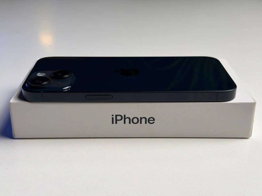 ВЖИВАНИЙ Б/У Apple iPhone 14 128GB Midnight (MPUF3) - Стан: гарний | Акумулятор: 100% | Комплектація: повний | Гарантія: 3 міс.