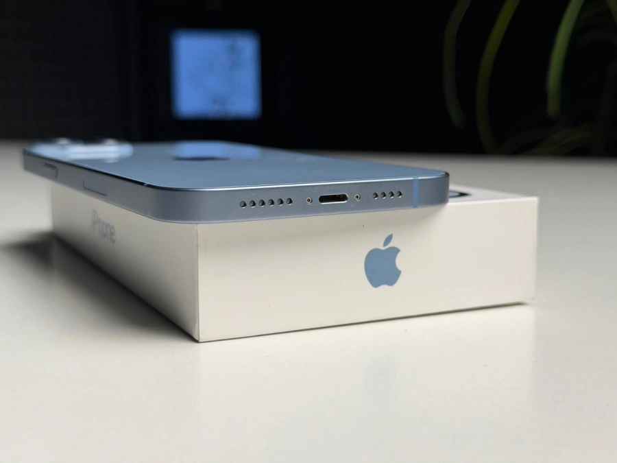 ВЖИВАНИЙ Б/У Apple iPhone 14 Plus 256GB Blue (MQ583) - Стан: гарний | Акумулятор: 93% | Комплектація: повний | Гарантія: 3 міс.