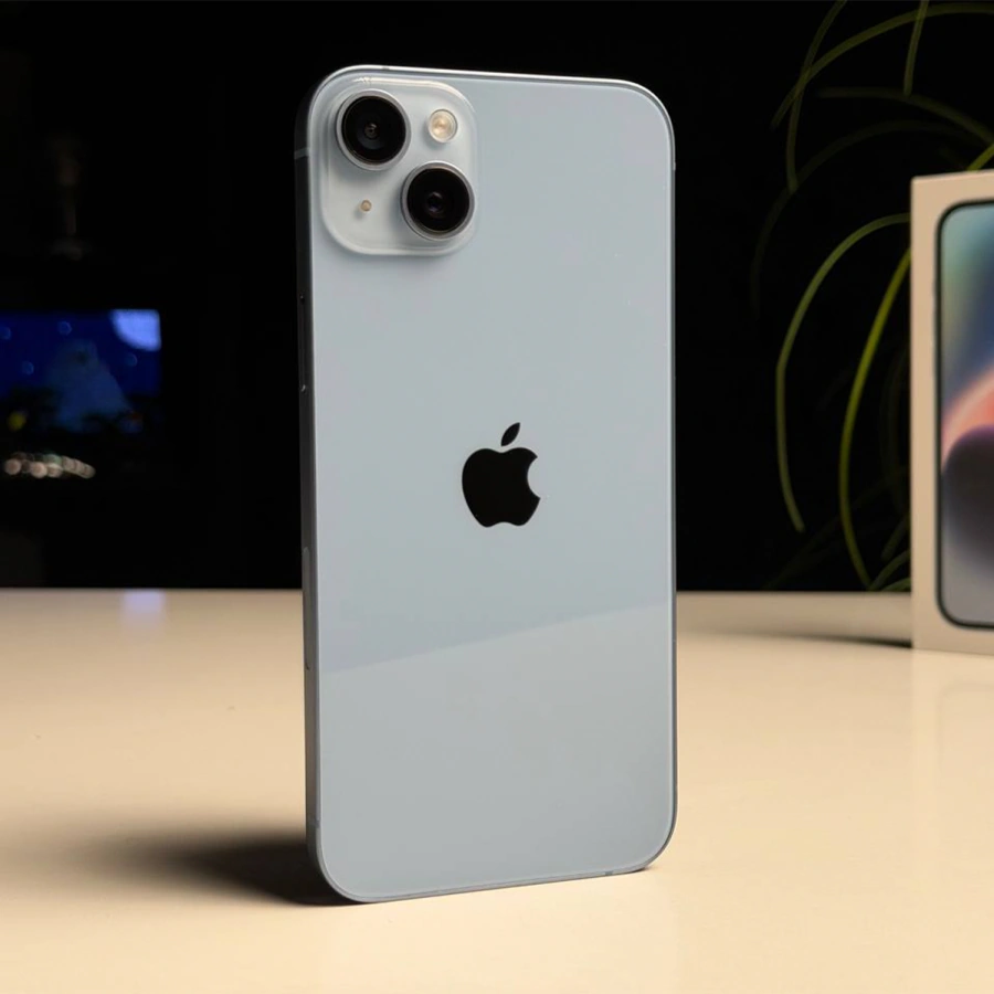 ВЖИВАНИЙ Б/У Apple iPhone 14 Plus 256GB Blue (MQ583) - Стан: гарний | Акумулятор: 93% | Комплектація: повний | Гарантія: 3 міс.