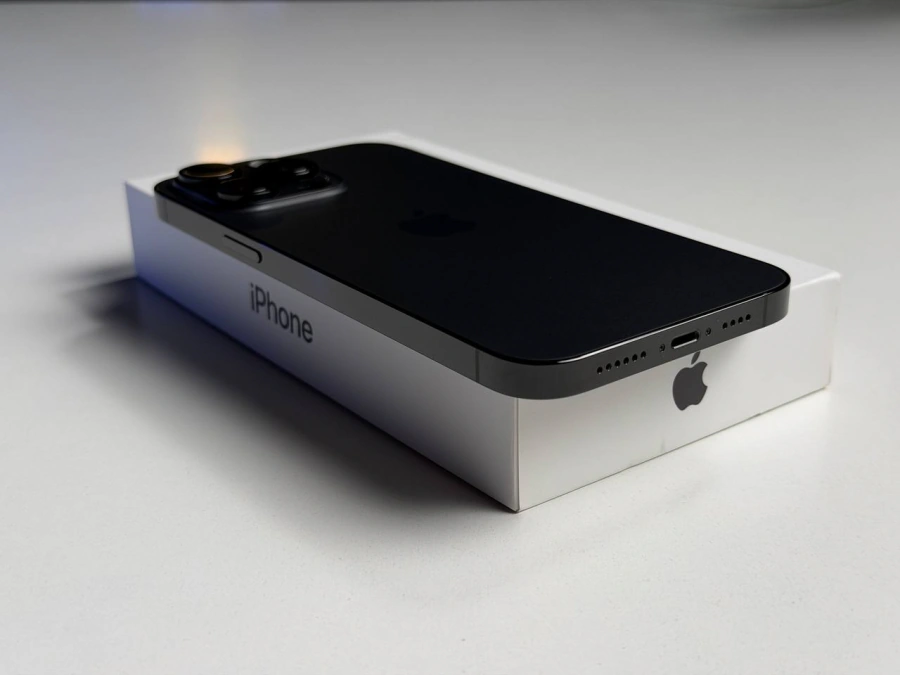 ВЖИВАНИЙ Б/У Apple iPhone 14 Pro Max 128GB Space Black (MQ9P3) - Стан: гарний | Акумулятор: 100% | Комплектація: повний | Гарантія: 3 міс.