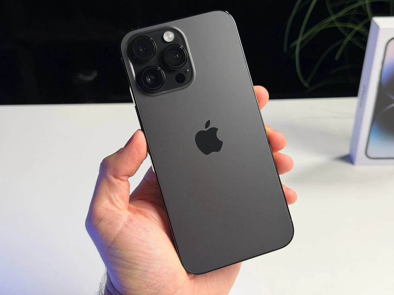 ВЖИВАНИЙ Б/У Apple iPhone 14 Pro Max 128GB Space Black (MQ9P3) - Стан: гарний | Акумулятор: 100% | Комплектація: повний | Гарантія: 3 міс.
