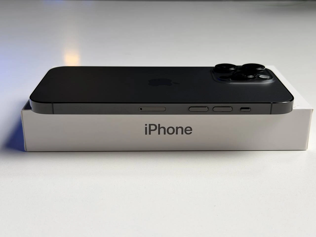 ВЖИВАНИЙ Б/У Apple iPhone 14 Pro Max 128GB Space Black (MQ9P3) - Стан: гарний | Акумулятор: 100% | Комплектація: повний | Гарантія: 3 міс.