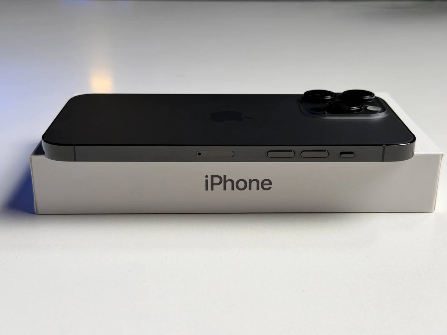 ВЖИВАНИЙ Б/У Apple iPhone 14 Pro Max 128GB Space Black (MQ9P3) - Стан: гарний | Акумулятор: 100% | Комплектація: повний | Гарантія: 3 міс.