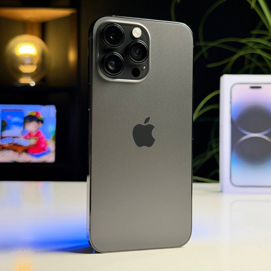 ВЖИВАНИЙ Б/У Apple iPhone 14 Pro Max 128GB Space Black (MQ9P3) - Стан: гарний | Акумулятор: 100% | Комплектація: повний | Гарантія: 3 міс.