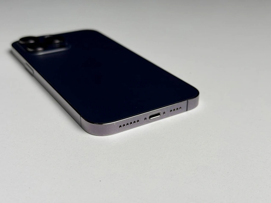 ВЖИВАНИЙ Б/У Apple iPhone 14 Pro Max 512GB Deep Purple (MQAM3) - Стан: гарний | Акумулятор: 100% | Комплектація: iPhone, кабель | Гарантія: 3 міс.