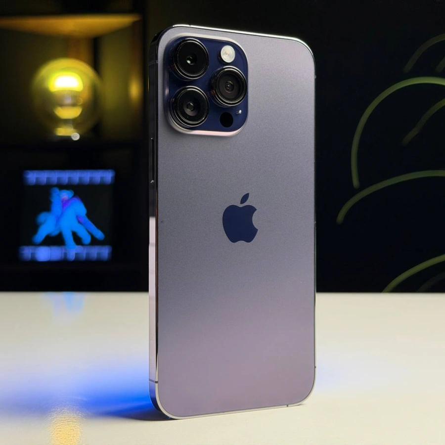 ВЖИВАНИЙ Б/У Apple iPhone 14 Pro Max 512GB Deep Purple (MQAM3) - Стан: гарний | Акумулятор: 100% | Комплектація: iPhone, кабель | Гарантія: 3 міс.