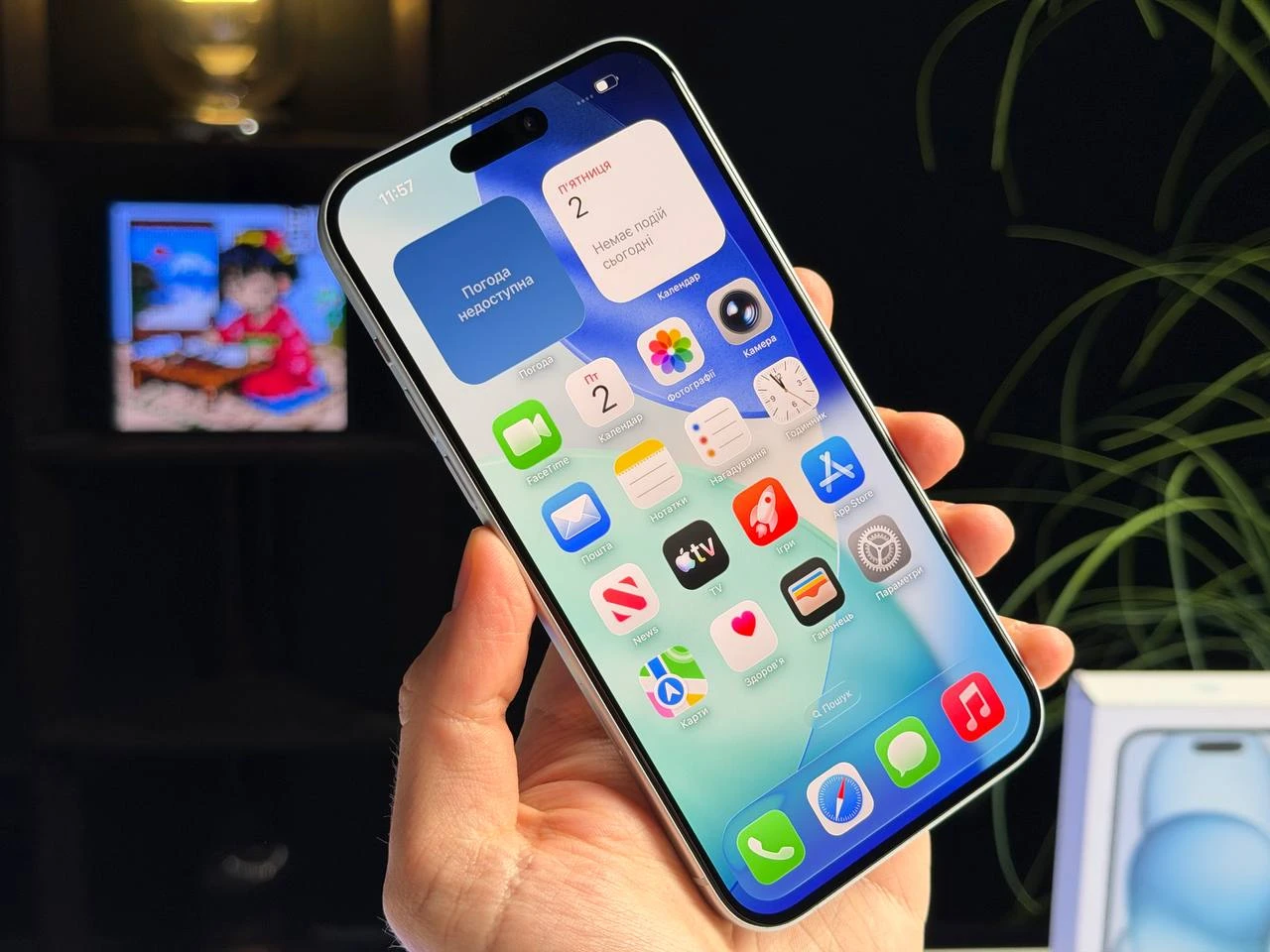 ВЖИВАНИЙ Б/У Apple iPhone 15 Plus 128GB Blue (MU163) - Стан: гарний | Акумулятор: 100% | Комплектація: повний | Гарантія: 3 міс.