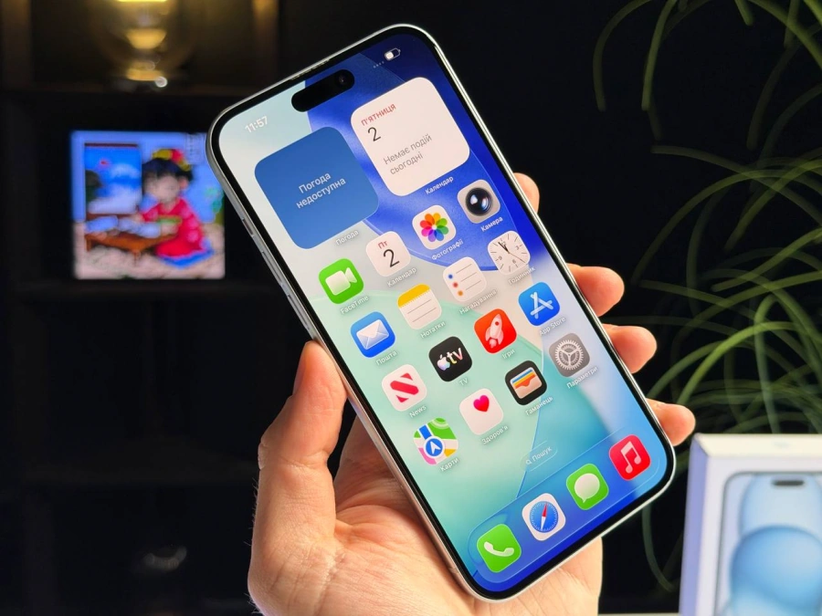 ВЖИВАНИЙ Б/У Apple iPhone 15 Plus 128GB Blue (MU163) - Стан: гарний | Акумулятор: 100% | Комплектація: повний | Гарантія: 3 міс.
