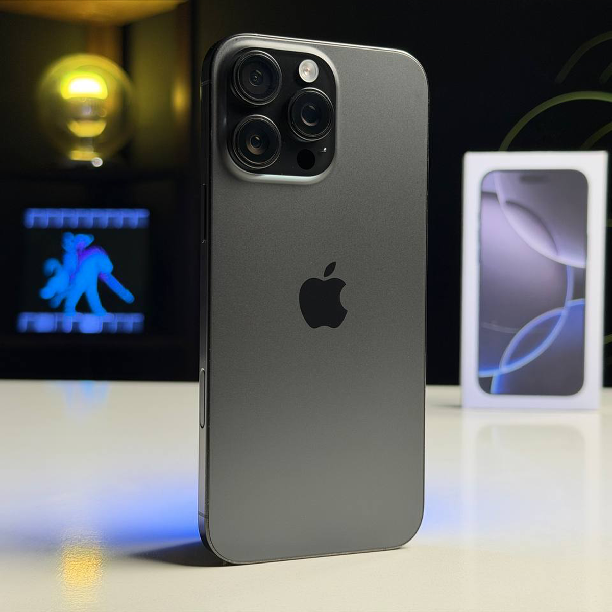 ВЖИВАНИЙ Б/У Apple iPhone 16 Pro Max 256GB Black Titanium (MYWV3) - Стан: гарний | Акумулятор: 91% | Комплектація: повний | Гарантія: 3 міс.