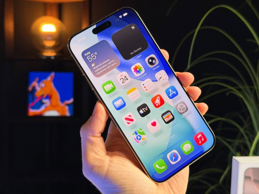 ВЖИВАНИЙ Б/У Apple iPhone 16 Pro Max 256GB Desert Titanium (MYWX3) - Стан: гарний | Акумулятор: 100% | Комплектація: повний | Гарантія: 3 міс.