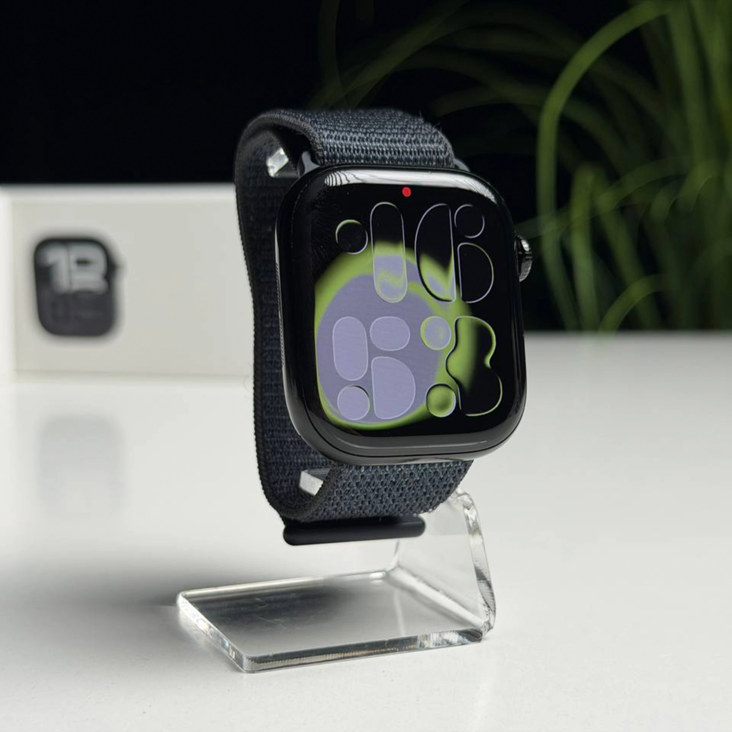 ВЖИВАНИЙ Б/У Apple Watch Series 10 GPS 46mm Jet Black Aluminum Case with Ink Sport Loop (MWWR3) - Стан: гарний | Акумулятор: 100% | Комплектація: повний | Гарантія: 3 міс.