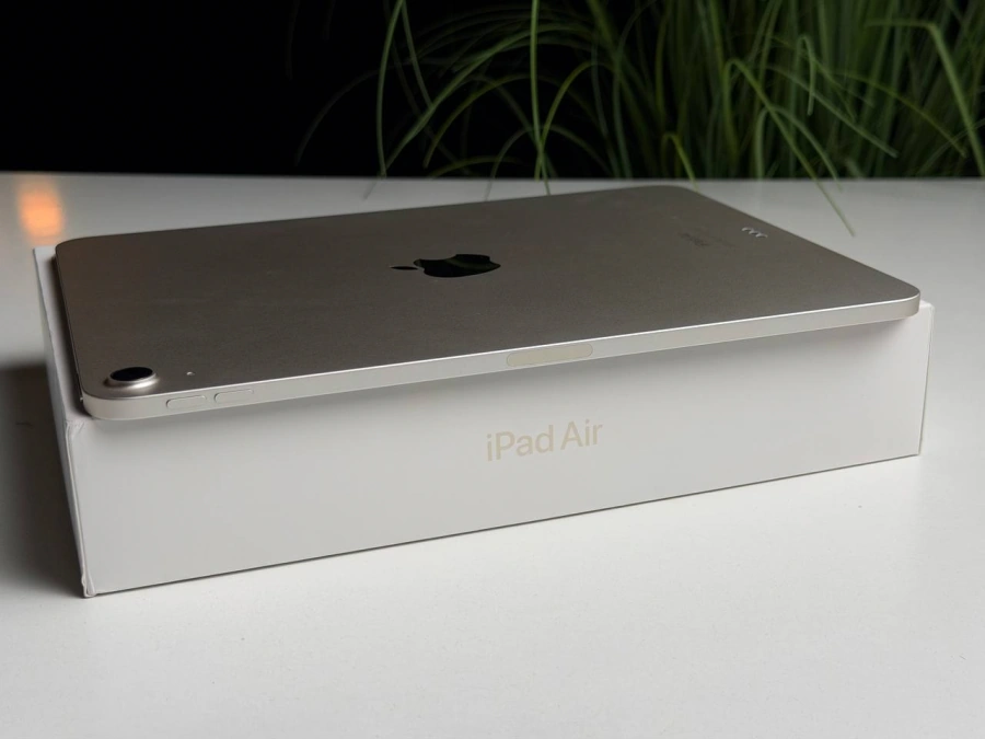 ВЖИВАНИЙ Б/У iPad Air 5 10.9'' Wi-Fi 64GB Starlight (MM9F3) - Стан: задовільний | Акумулятор: 88% | Комплектація: повний | Гарантія: 3 міс.