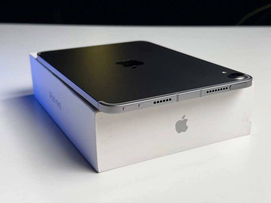 ВІТРИННИЙ Планшет Apple iPad mini 7 Wi-Fi + Cellular 128GB Space Gray (MXPN3) - Стан: ідеальний | Акумулятор: 100% | Комплектація: повний | Гарантія: 3 міс.