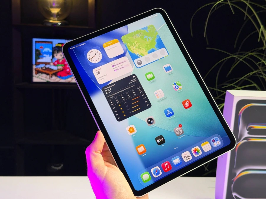 ВІТРИННИЙ Планшет Apple iPad Pro 11" M5 2025 Wi-Fi 1TB with Standard glass - Silver (MDWQ4) - Стан: ідеальний | Акумулятор: 100% | Комплектація: повний | Гарантія: 3 міс.