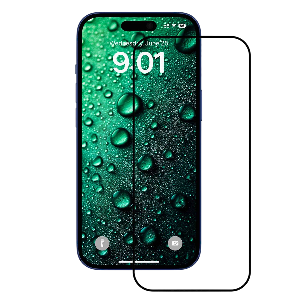 Защитное стекло Anank 3D Invisible 5X Reinforced Glass for iPhone 18 Pro Max/17 Pro Max (6975593908979)