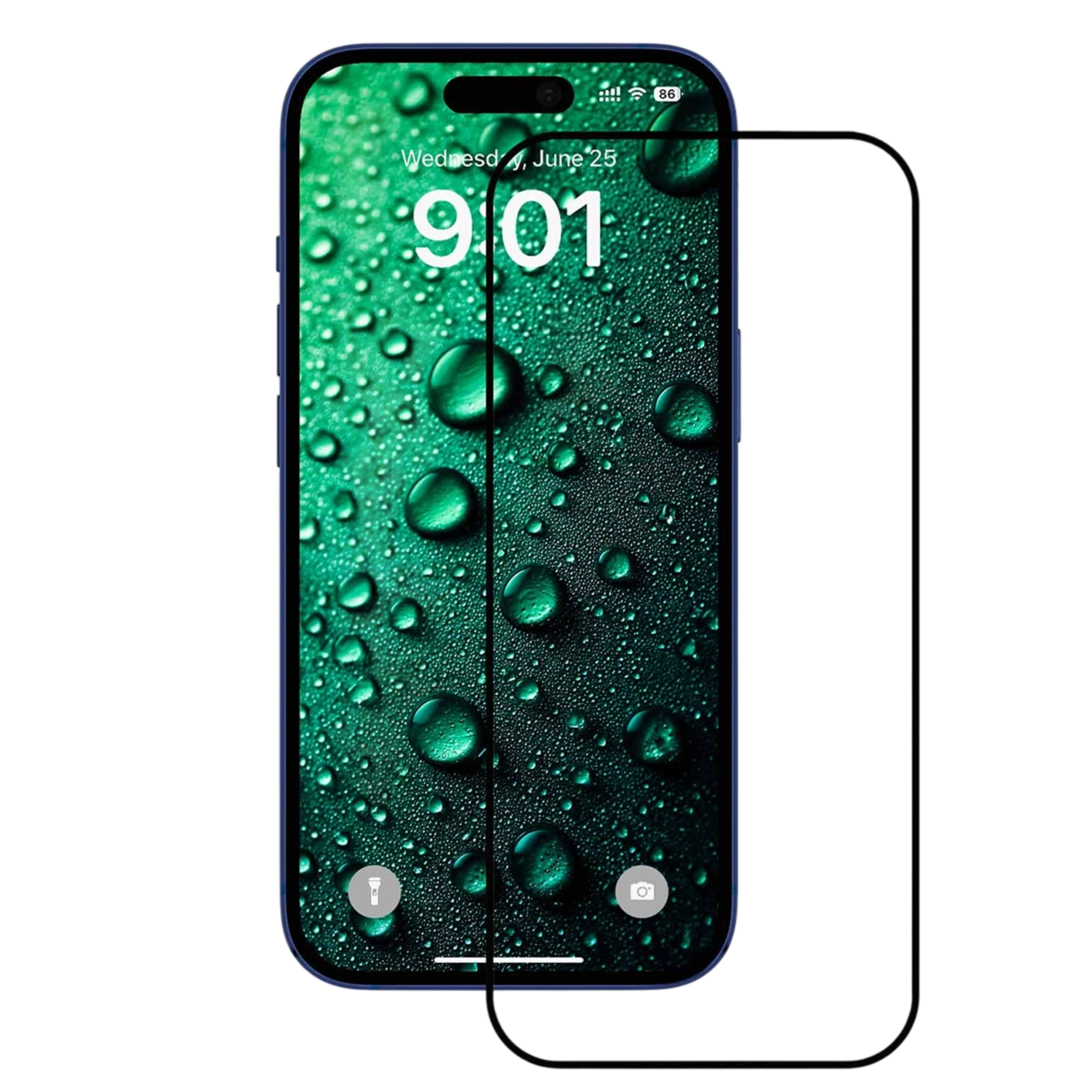 Защитное стекло Anank 3D Invisible 5X Reinforced Glass for iPhone 18 Pro Max/17 Pro Max (6975593908979)
