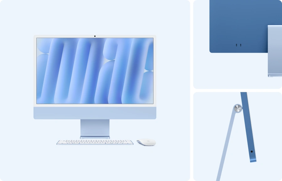 Apple iMac 24" 2026 M6/10CPU/10GPU/24GB/256GB Blue