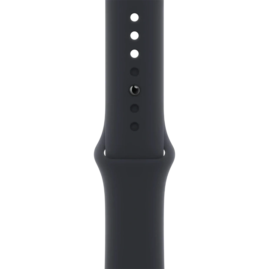 Apple Watch Series 12 GPS 46mm Space Gray Aluminum Case with Midnight Sport Band - M/L (MJFT4+MT3F3)