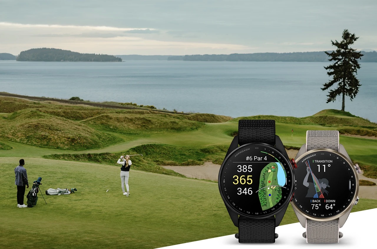 Approach S72: Garmin представила флагманський смарт-годинник для гольфу