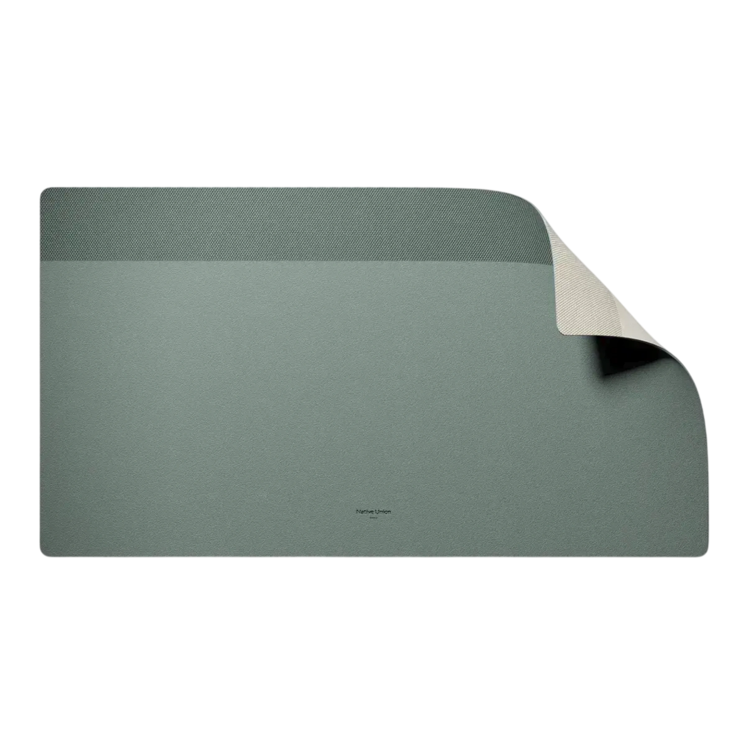 Двосторонній настільний килимок Native Union Dual Sided Desk Mat - Slate Green/Sandstone (DESK-MAT-GRNSAN)
