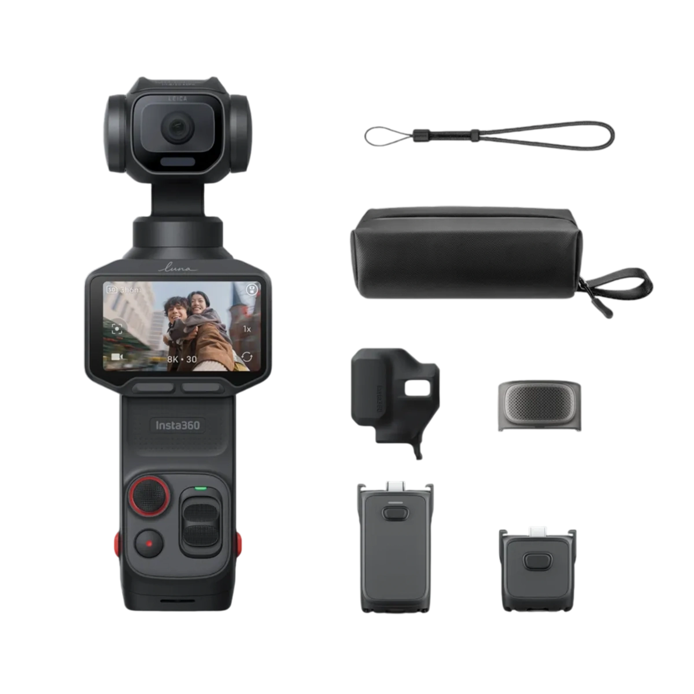 Екшн-камера Insta360 Luna Pro [Endurance Bundle] - Cosmic Black