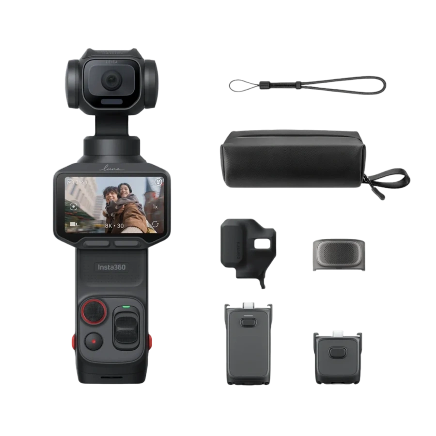 Екшн-камера Insta360 Luna Pro [Endurance Bundle] - Cosmic Black