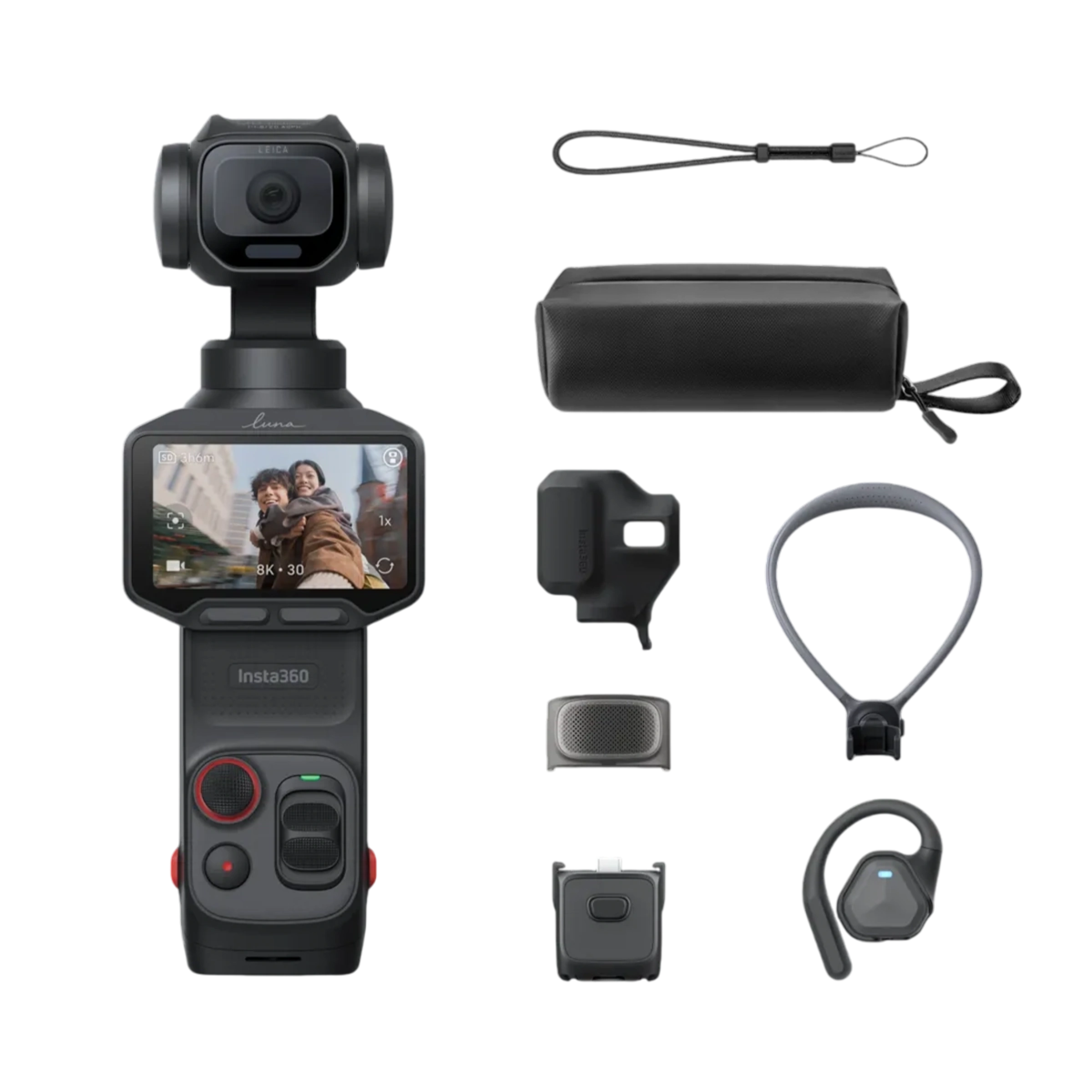 Екшн-камера Insta360 Luna Pro [POV Bundle] - Cosmic Black