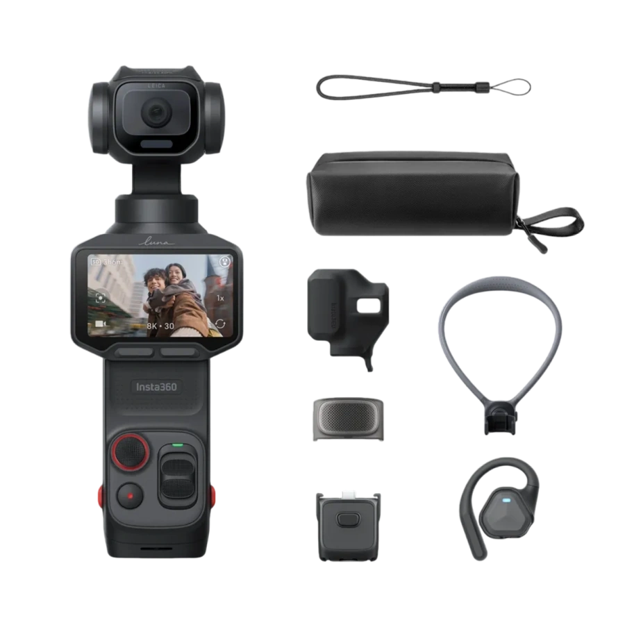 Екшн-камера Insta360 Luna Pro [POV Bundle] - Cosmic Black
