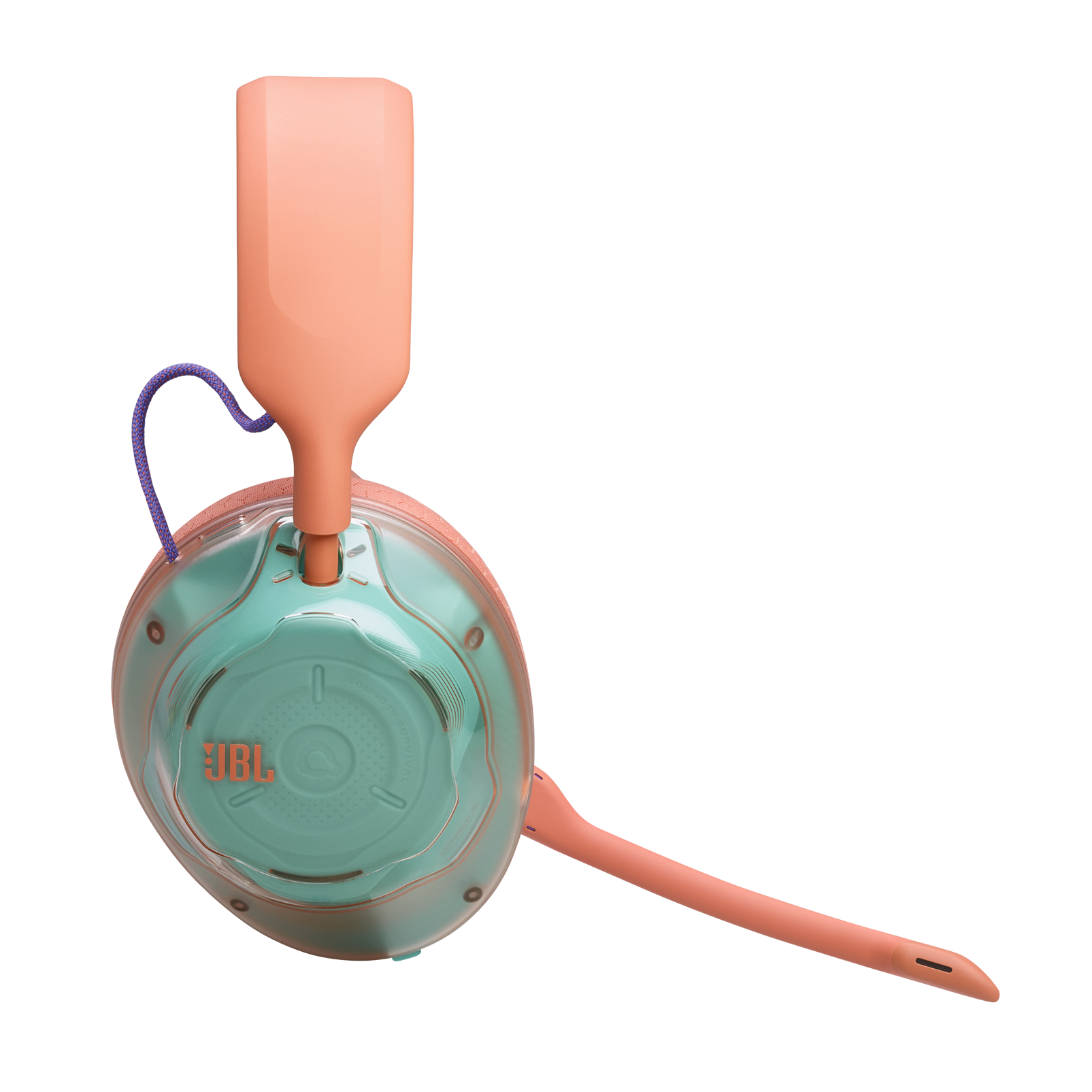 Ігрові бездротові навушники JBL Quantum 520 - Coral (JBLQTUM520COR)