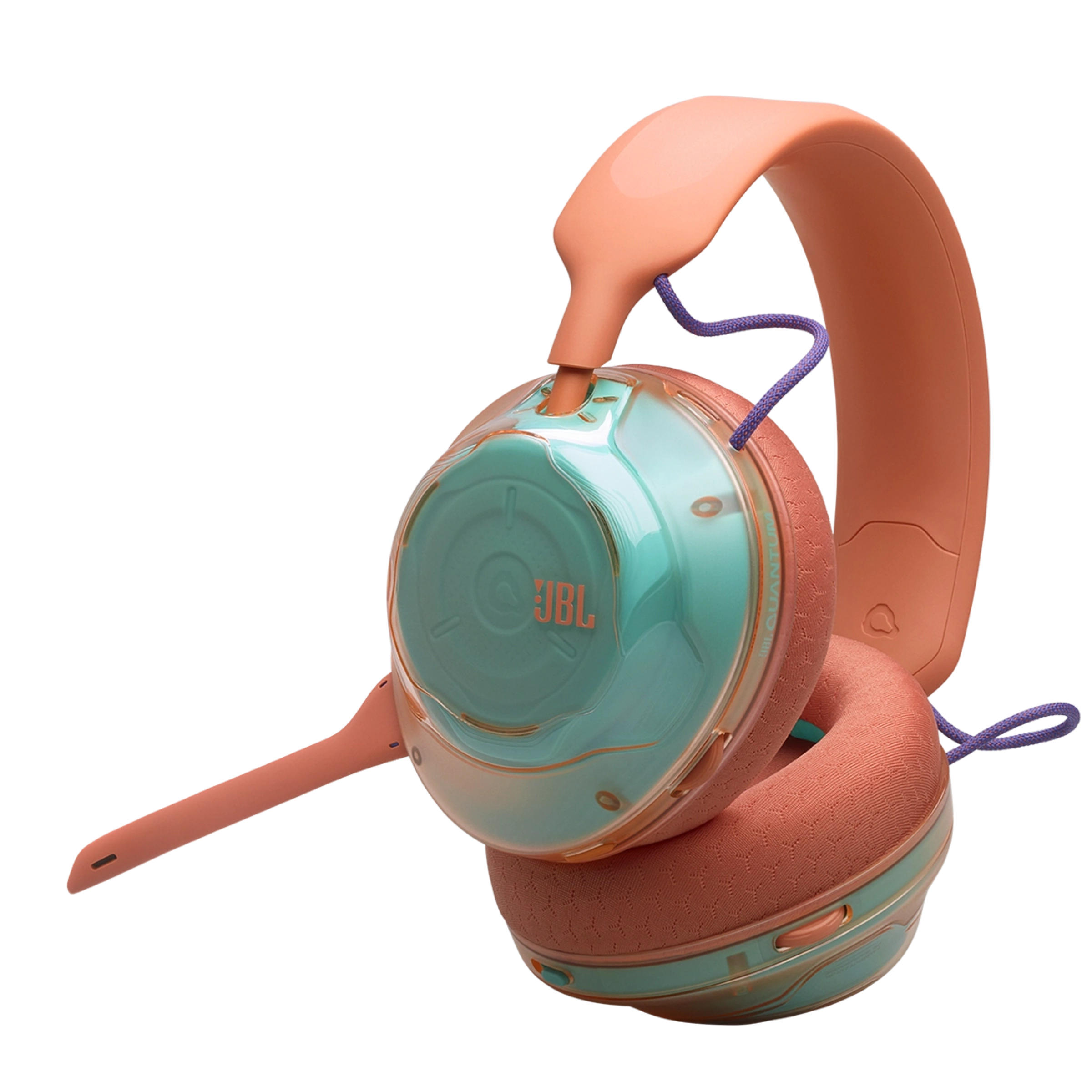 Ігрові бездротові навушники JBL Quantum 520 - Coral (JBLQTUM520COR)